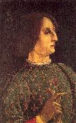 Pollaiuolo, Piero Galeazzo Maria Sforza France oil painting artist